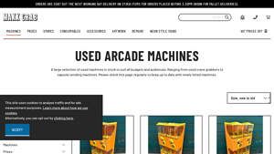 MaxxGrab - Used Arcade & Vending Machines