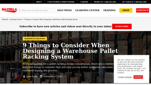 Mazzella Companies - Pallet Racking Essentials