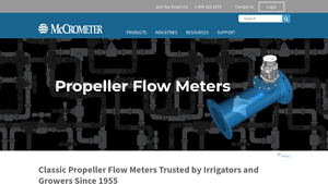 McCrometer - Propeller Flow Meters