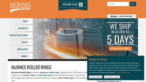 McInnes Rolled Rings - Seamless Rolled Rings
