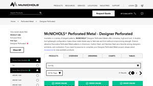McNICHOLS® - Designer Perforated Metals