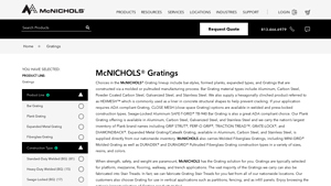 McNICHOLS® - Gratings and Materials