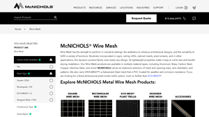 McNICHOLS - Wire Mesh Products