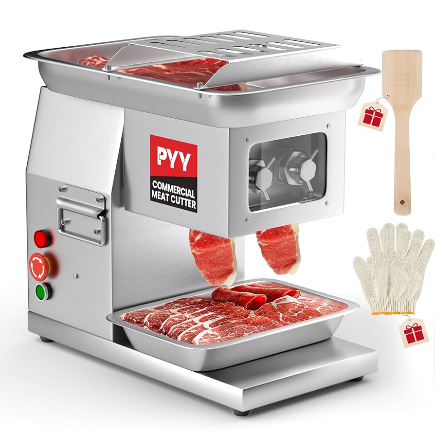 An application scenario or product detail of meat cutting machine - Image 1