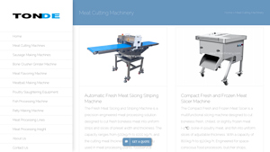 Meat Machinery - Automatic Fresh Meat Slicing Striping Machine