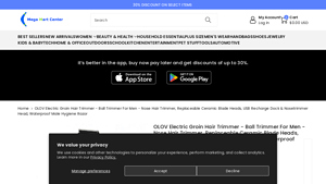OLOV - Electric Groin Hair Trimmer