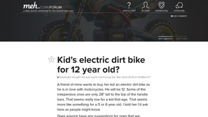 Meh - Kid's Electric Dirt Bike