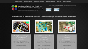 Membrane USA - Membrane Switches & Overlays