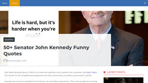 Memesays - John Kennedy's Witty Quotes