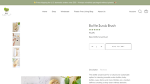 Memento Earth - Bottle Scrub Brush