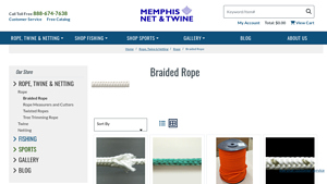 Memphis Net - Rope Braided