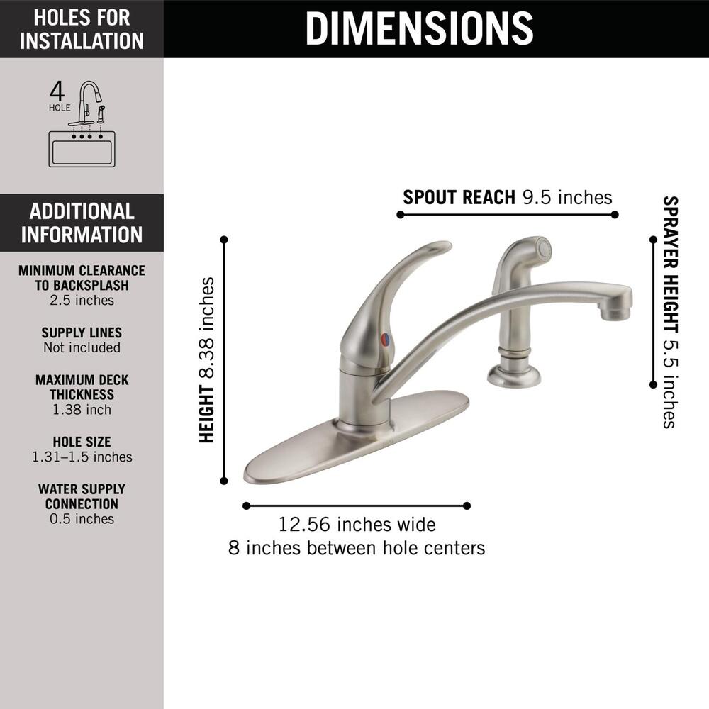 An application scenario or product detail of menards kitchen faucets - Image 11