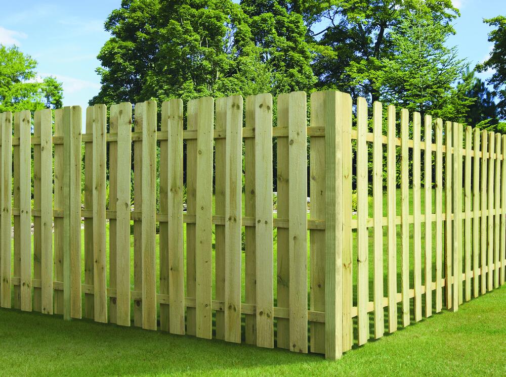 An application scenario or product detail of menards wood fence - Image 1