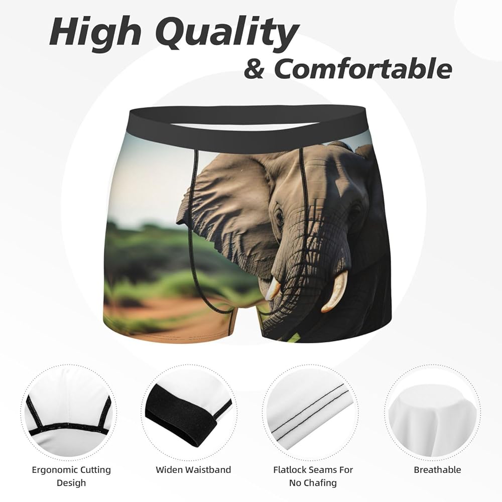 An application scenario or product detail of mens elephant underwear - Image 18