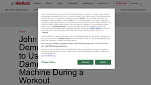 MensHealth - Van Damme Split Machine
