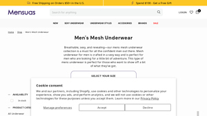 Agacio - Men's Mesh Underwear Collection
