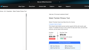 Merach - Waist Twister Fitness Tool