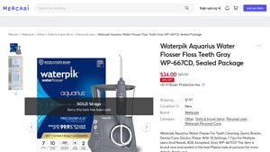 Waterpik - Ultra Dental Water Jet WP 100W