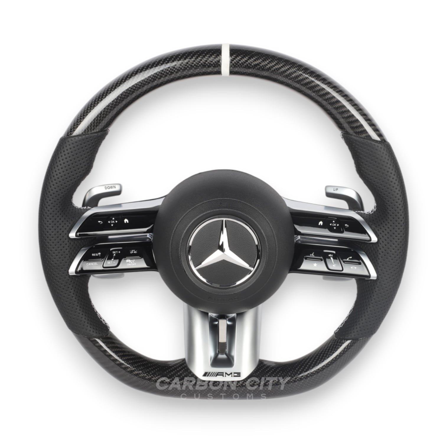 An application scenario or product detail of mercedes steering wheel - Image 9