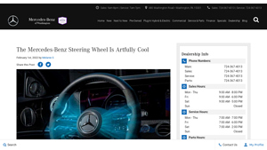 Mercedes-Benz - Innovative Steering Wheel Design