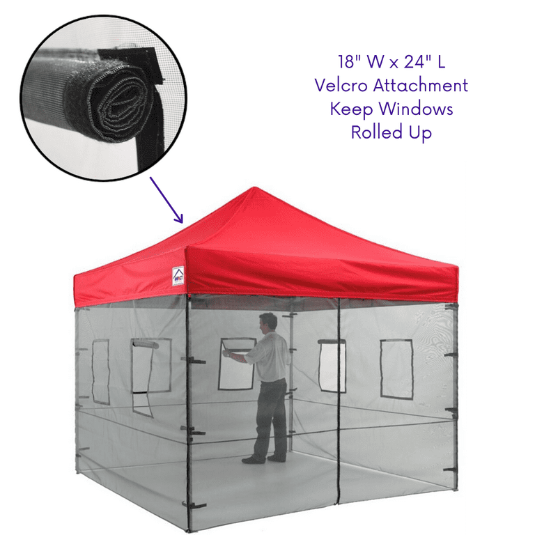 An application scenario or product detail of mesh walls for canopy - Image 12