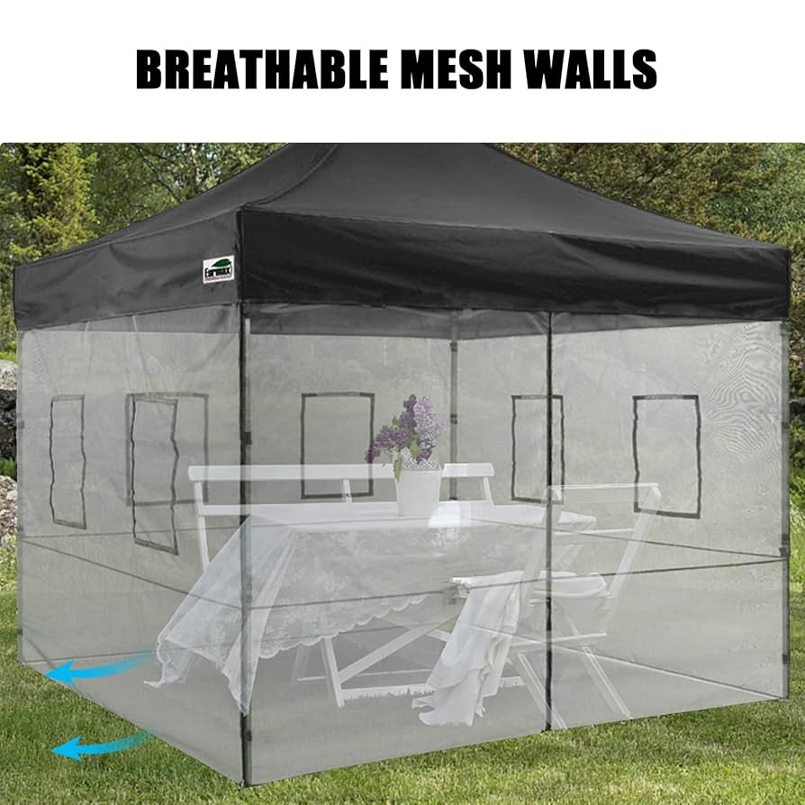 An application scenario or product detail of mesh walls for canopy - Image 17