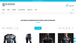 MeSuperhero - Batman Compression Gear