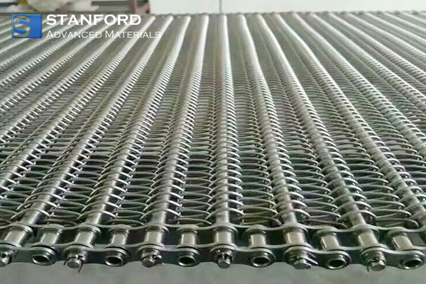 An application scenario or product detail of metal conveyor belts stainless steel - Image 4