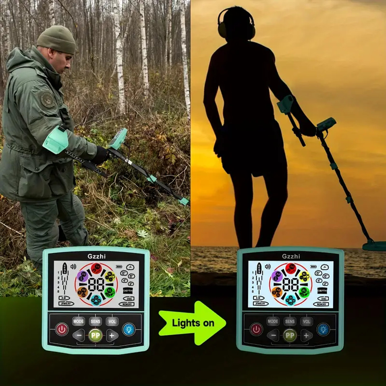 An application scenario or product detail of metal detector with color display - Image 1