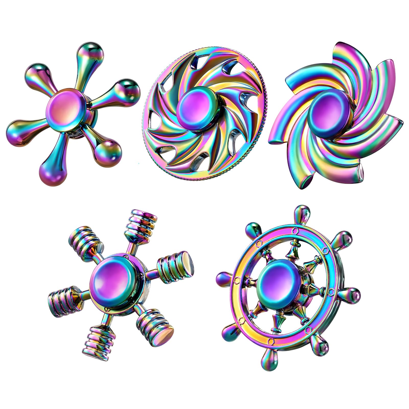 An application scenario or product detail of metal metallic fidget spinner - Image 7