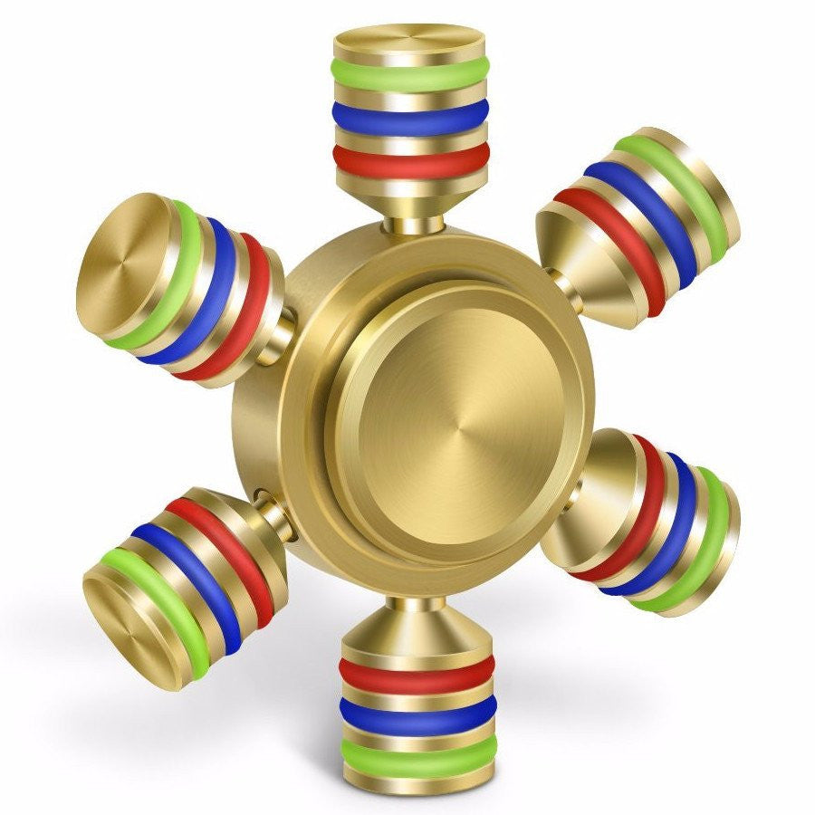 An application scenario or product detail of metal metallic fidget spinner - Image 11