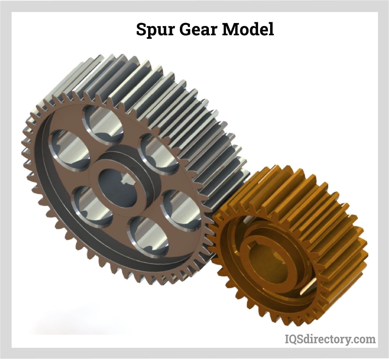 An application scenario or product detail of metal spur - Image 2