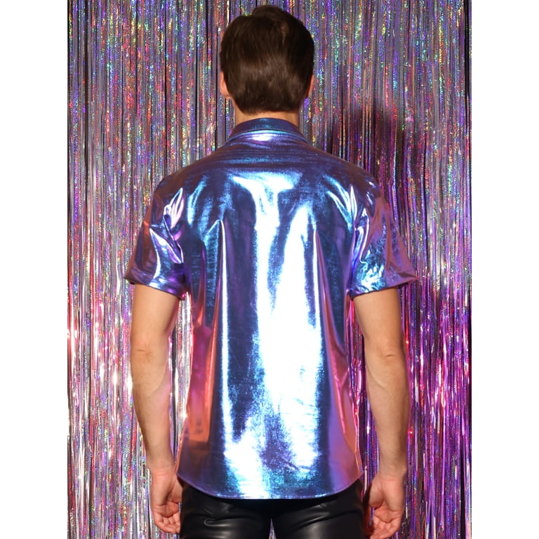 An application scenario or product detail of metallic shirt - Image 10