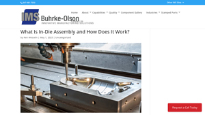 Metal Stamper - In-Die Assembly Solutions