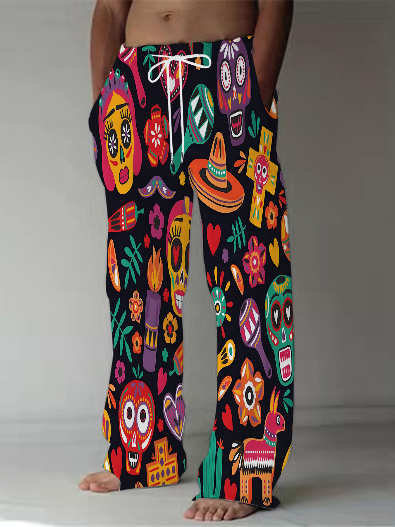 An application scenario or product detail of mexican pants - Image 2