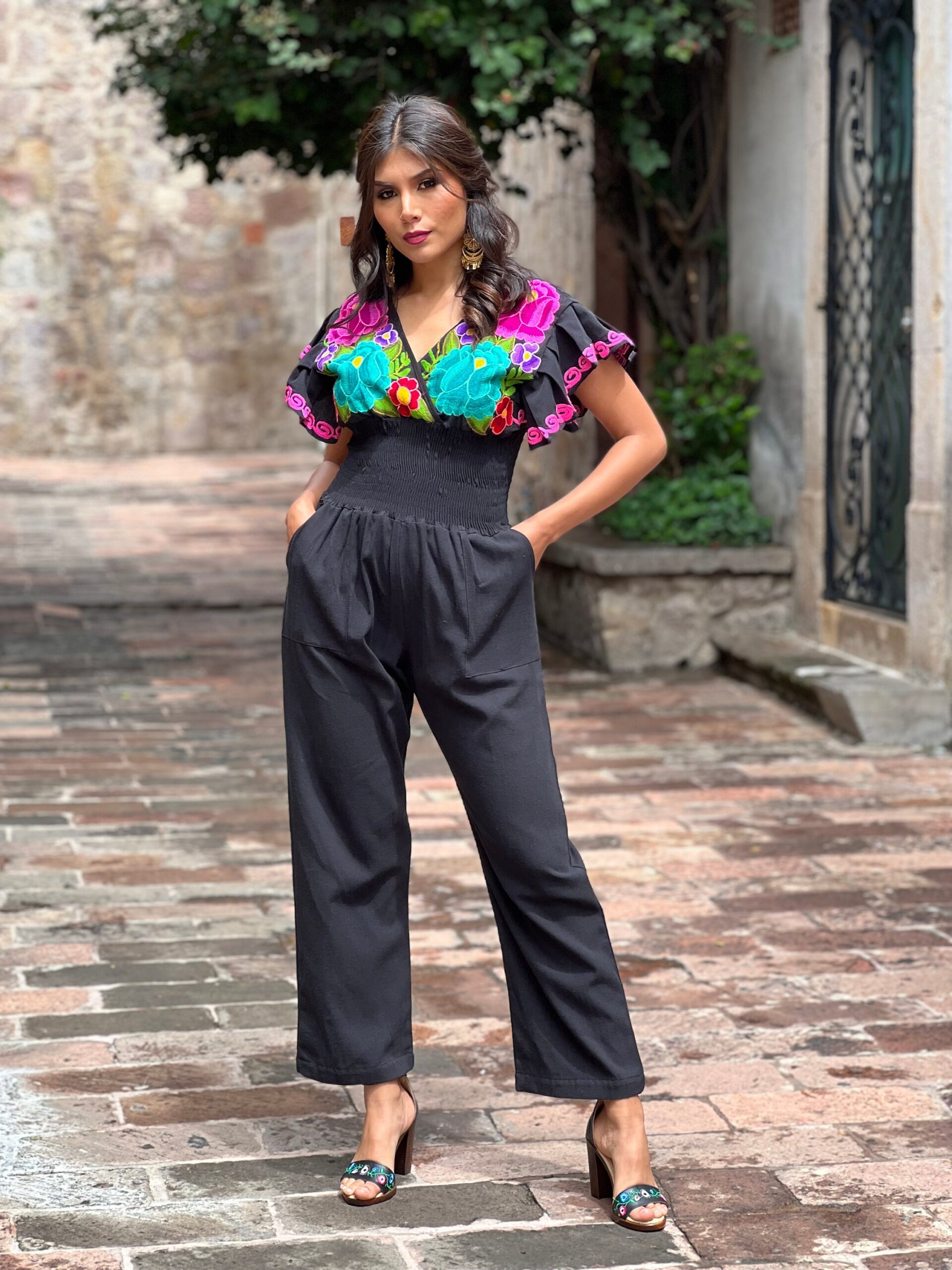 An application scenario or product detail of mexican pants - Image 19