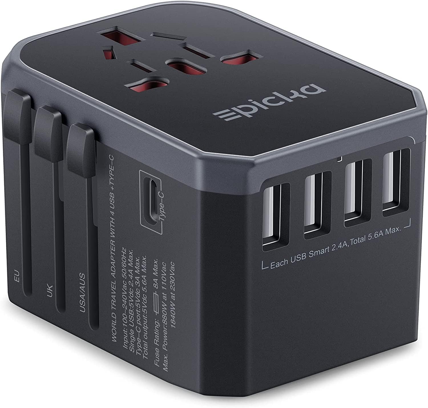 An application scenario or product detail of mexico travel adapter - Image 17