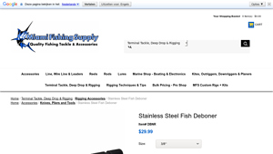 Miami Fishing Supply - Stainless Steel Fish Deboner