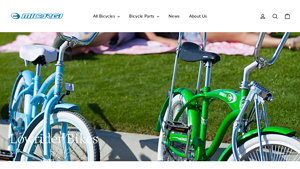 Micargi - 20 Smart Classic Lowrider Beach Cruiser Bike