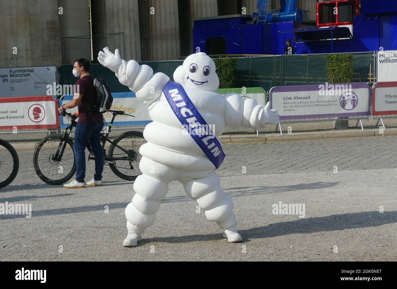 An application scenario or product detail of michelin man costume - Image 3