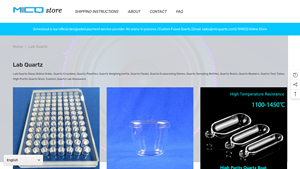 MicQ Store - Lab Quartz Glassware
