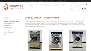 Midwest Laundries - Used Coin-Operated Washers