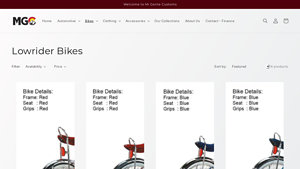 MigenTec Customs - Lowrider Bikes