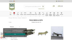 Military Surplus World - US Army Cot