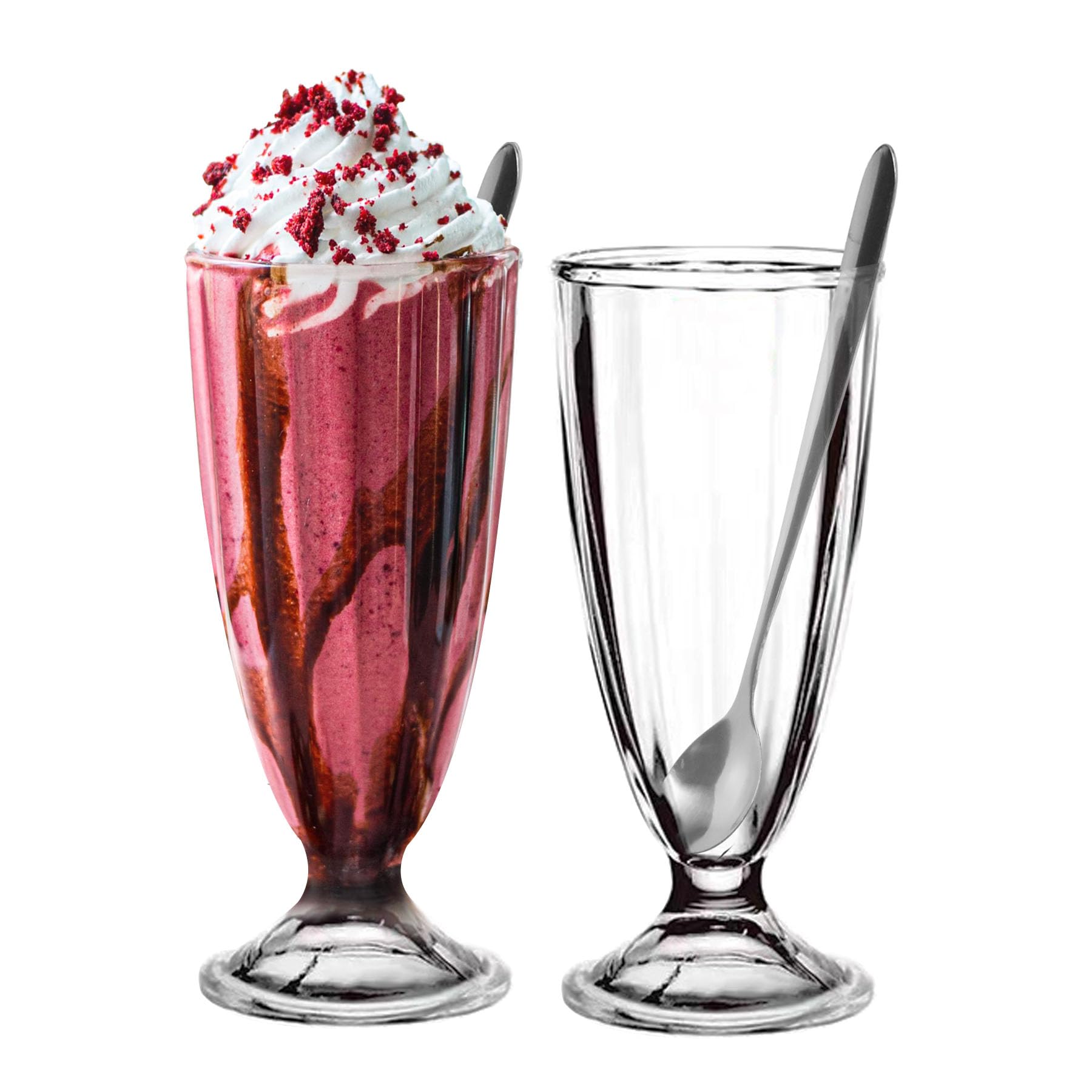 An application scenario or product detail of milkshake glasses - Image 2