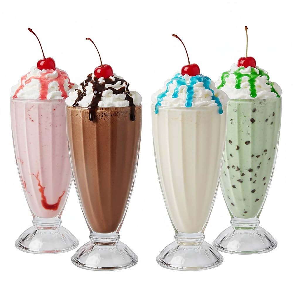 An application scenario or product detail of milkshake glasses - Image 4