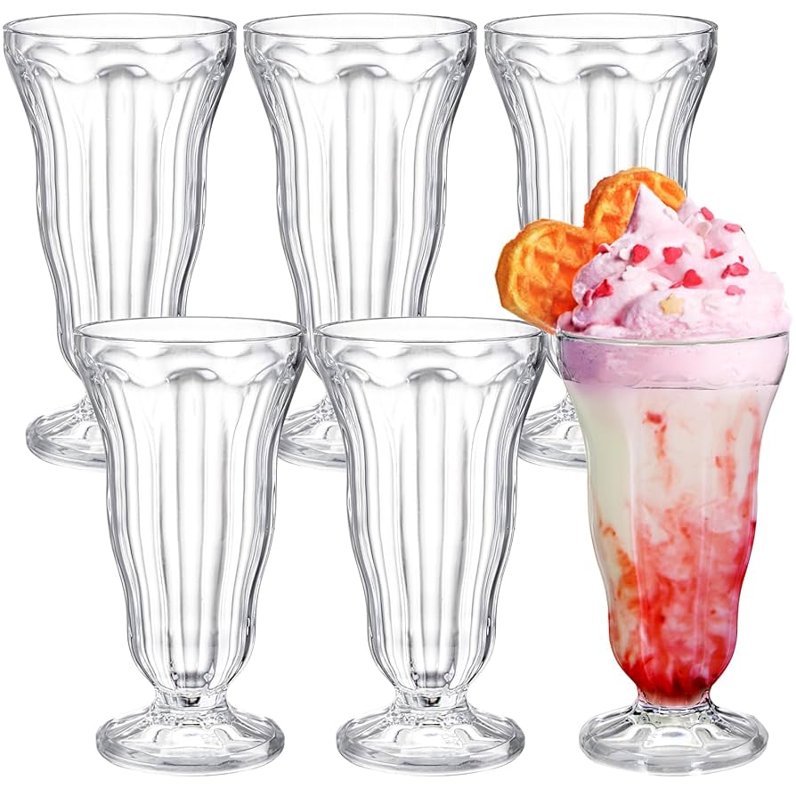 An application scenario or product detail of milkshake glasses - Image 9