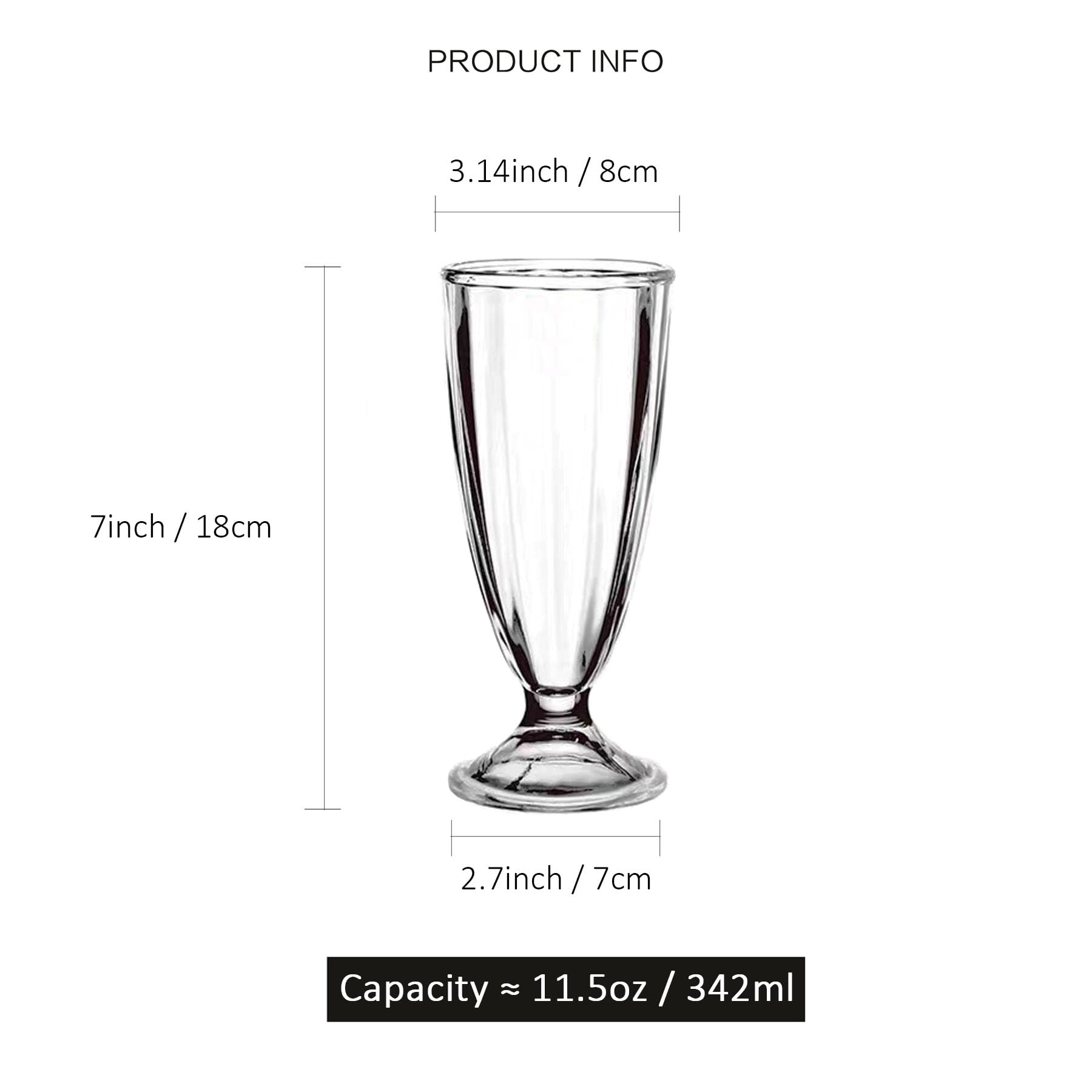 An application scenario or product detail of milkshake glasses - Image 23