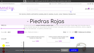 Mineral Prime - Minerales Rojos