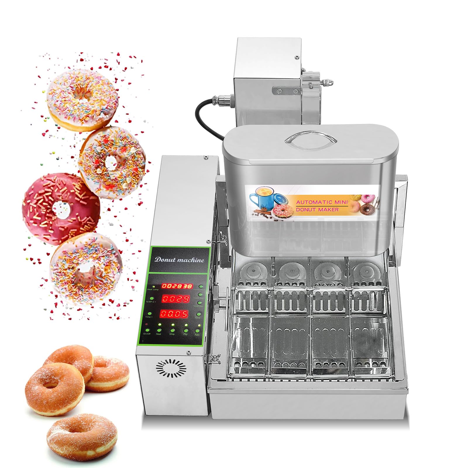 An application scenario or product detail of mini donut machine - Image 1